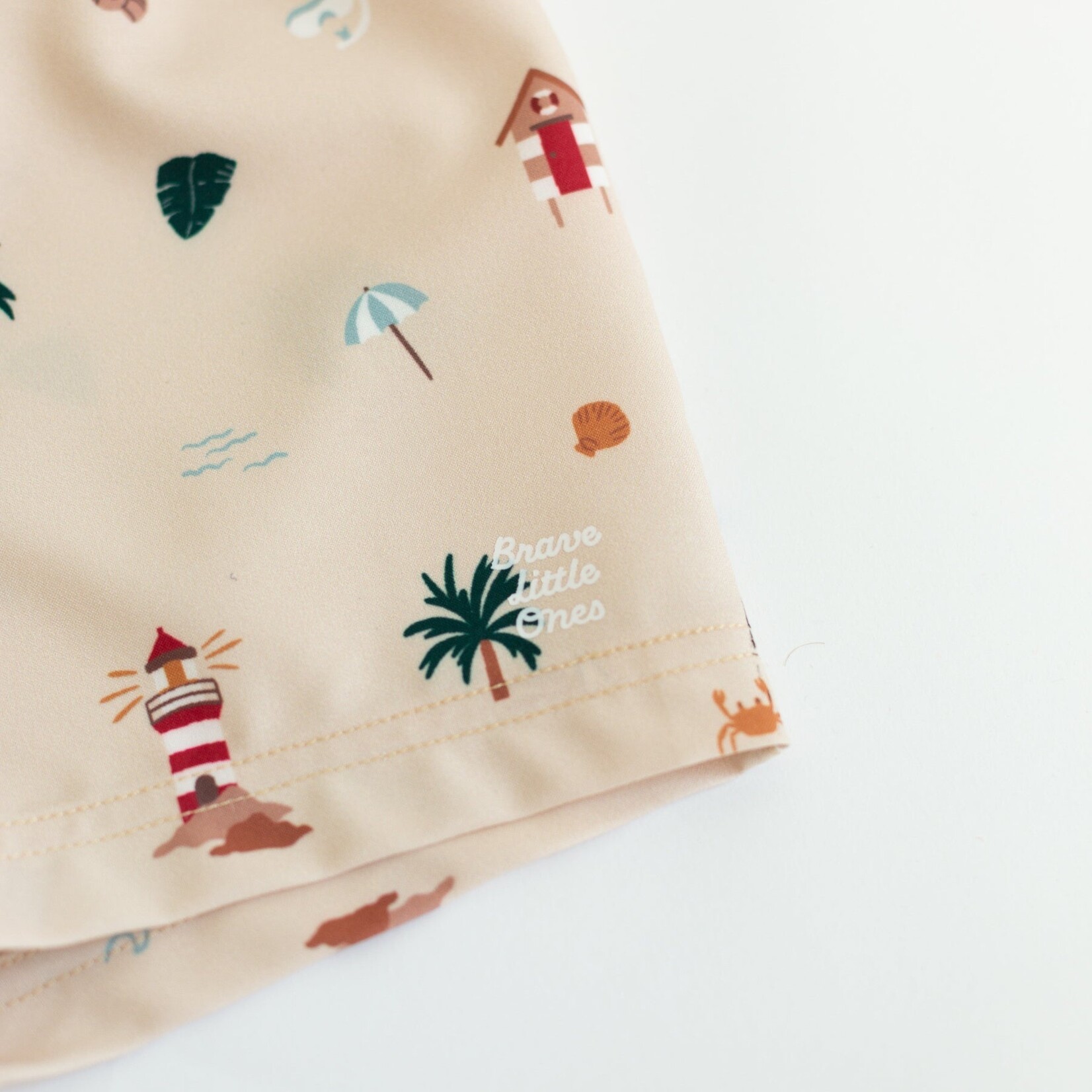 Brave Little Ones Beach Days Swim Trunks