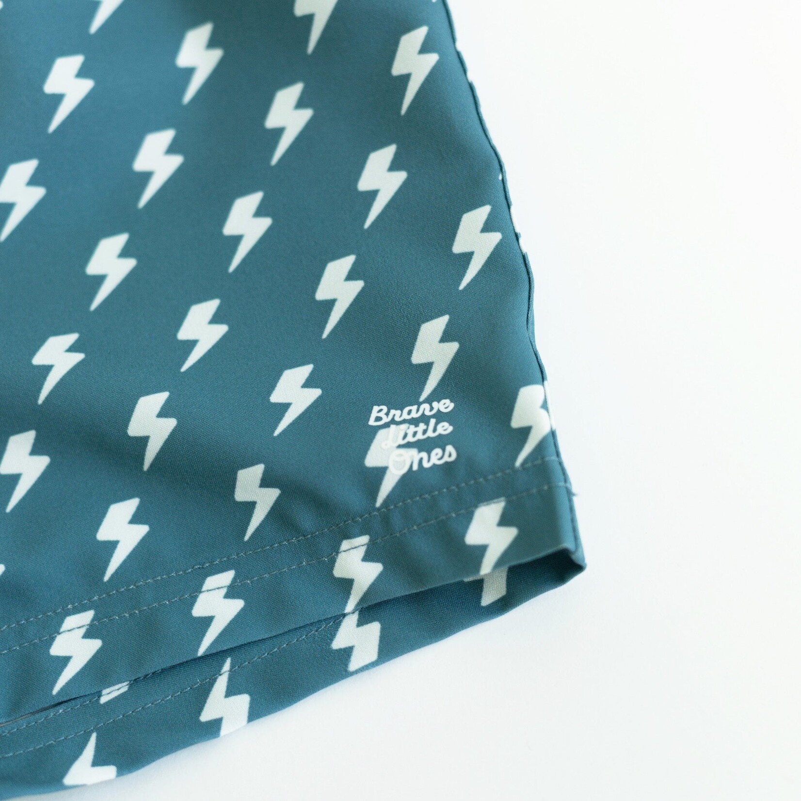 Brave Little Ones Lightning Bolt Swim Trunks