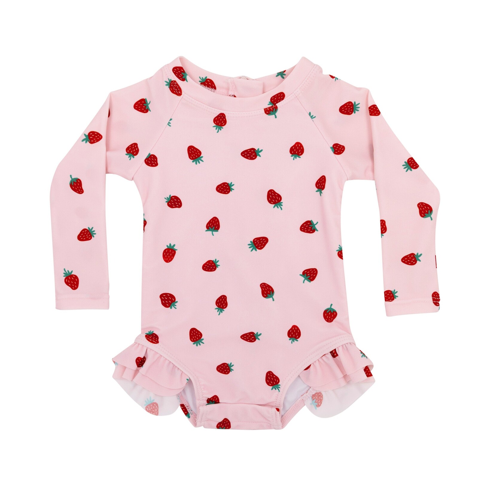 Brave Little Ones Strawberries Rash Guard Swim Suit