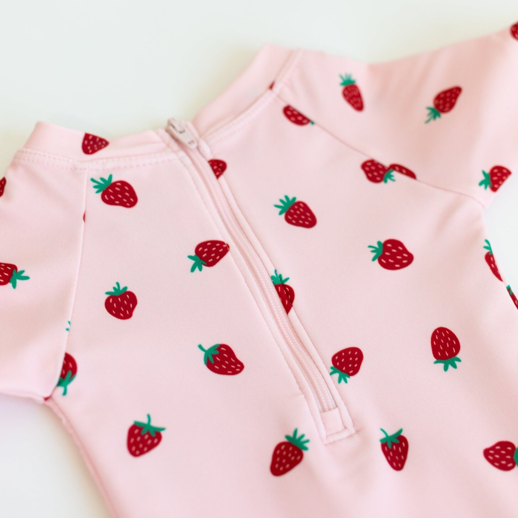 Brave Little Ones Strawberries Rash Guard Swim Suit