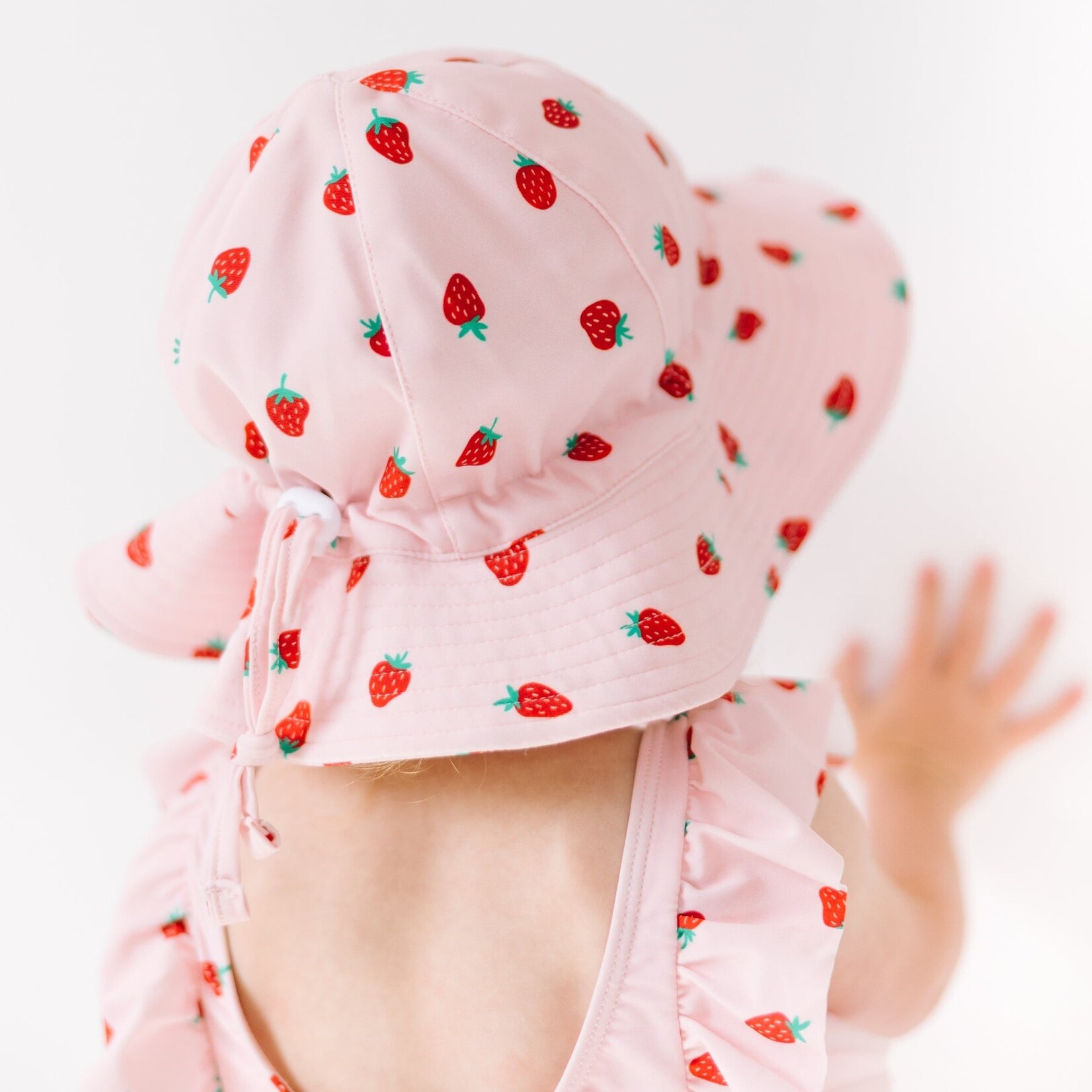 Brave Little Ones Strawberries Sun/Swim Hat