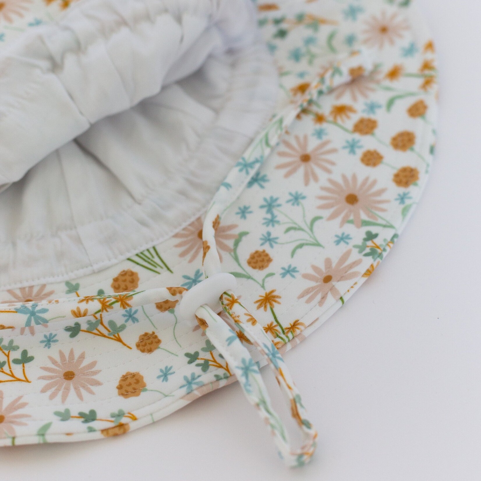 Brave Little Ones Whimsical Floral Sun/Swim Hat