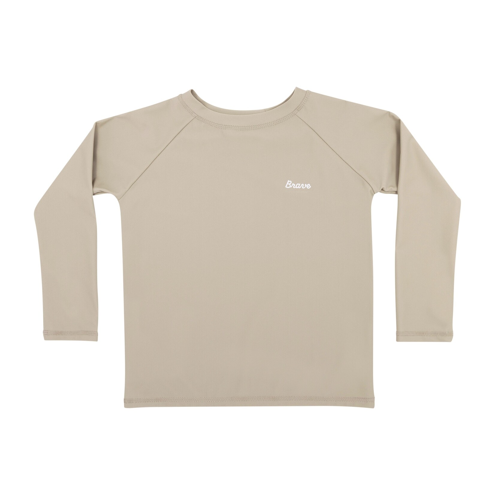 Brave Little Ones Taupe Rash Guard