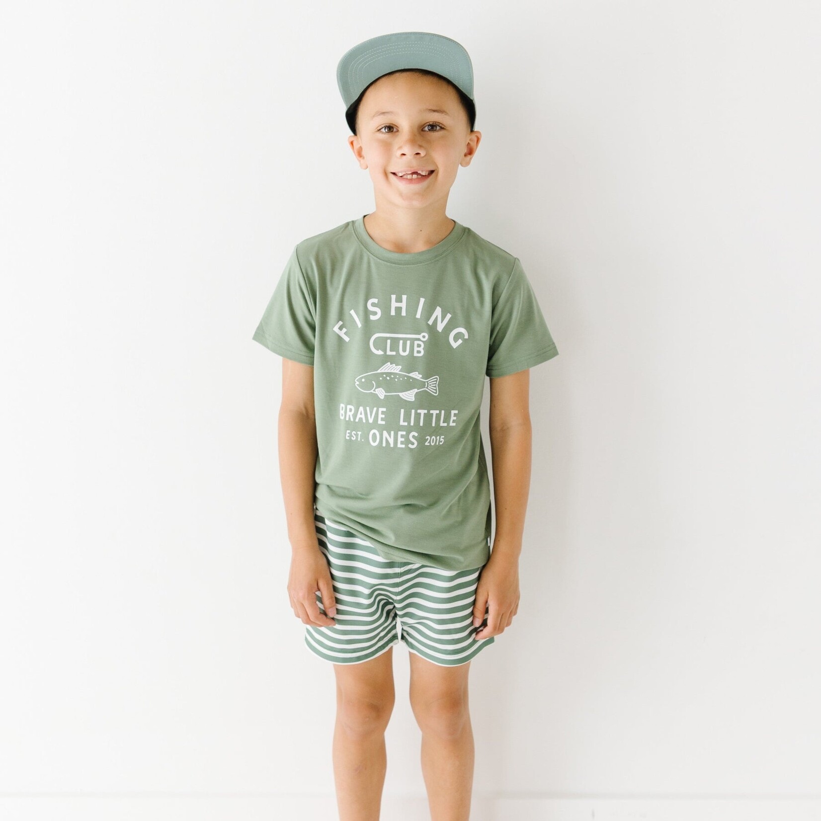 Brave Little Ones Fishing Club Shirt