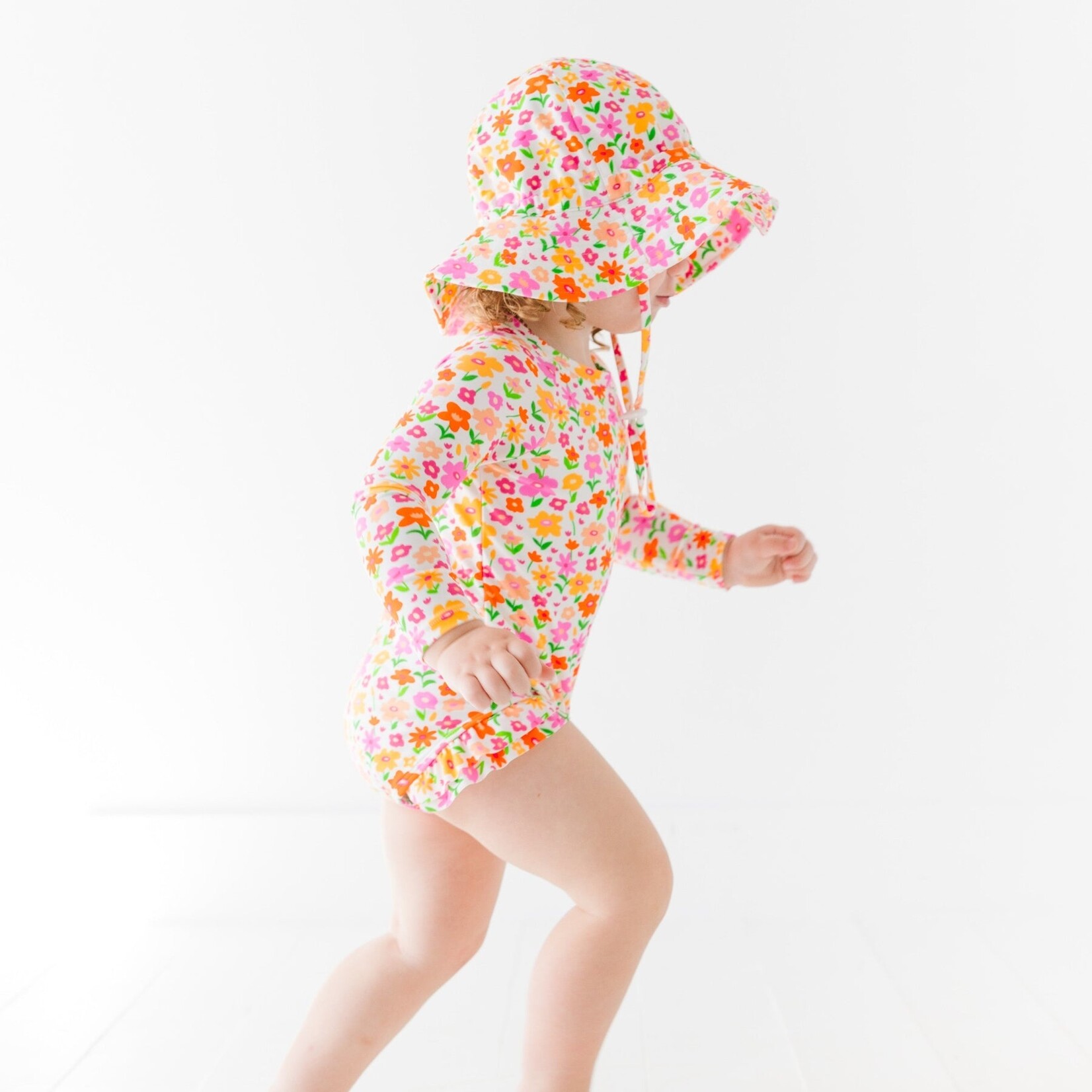Brave Little Ones Summer Blooms Sun/Swim Hat