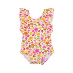 Brave Little Ones Summer Blooms Ruffle Swim Suit