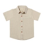 Me & Henry Beige Gauze Newport Shirt