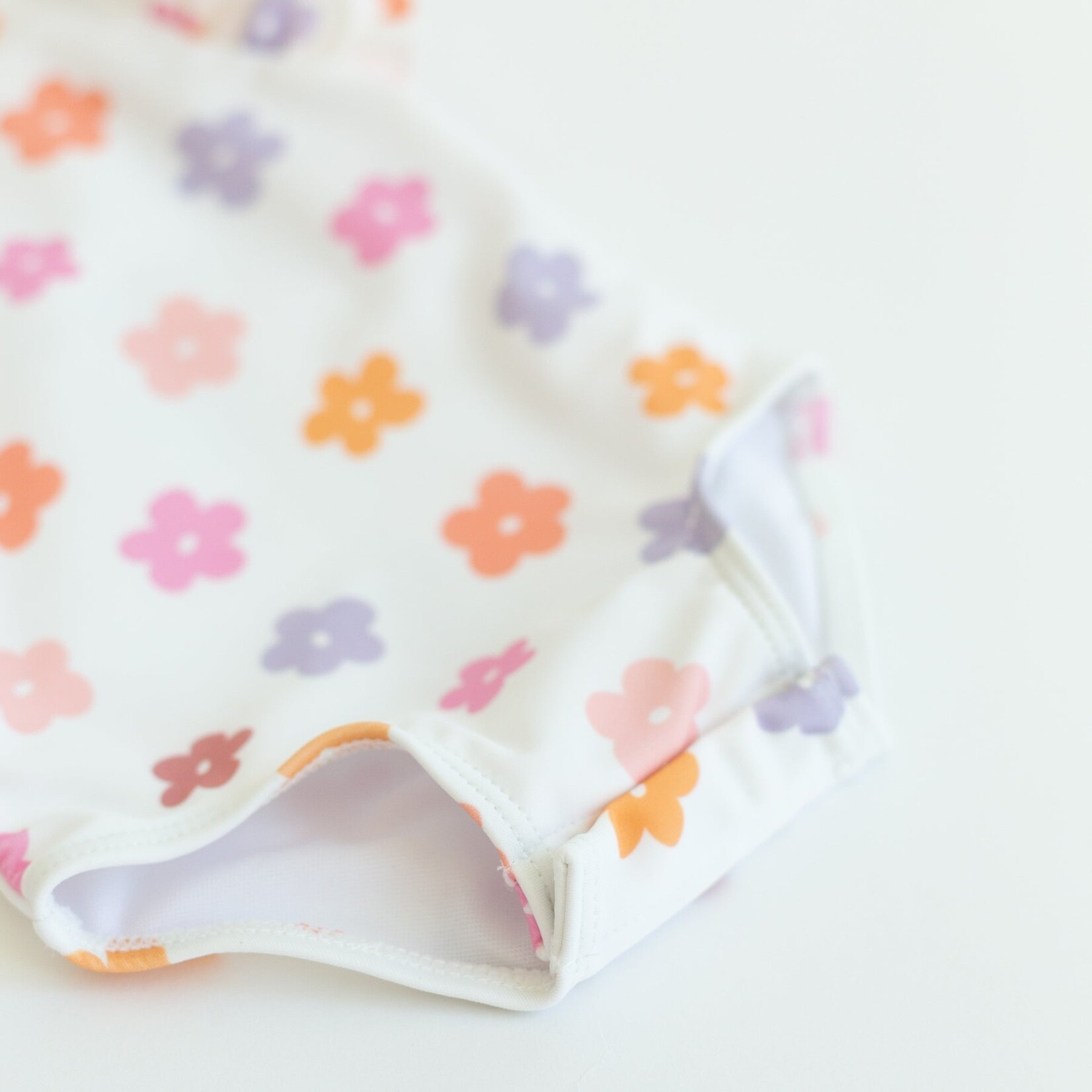 Brave Little Ones Big Daisies Ruffle Swim Suit