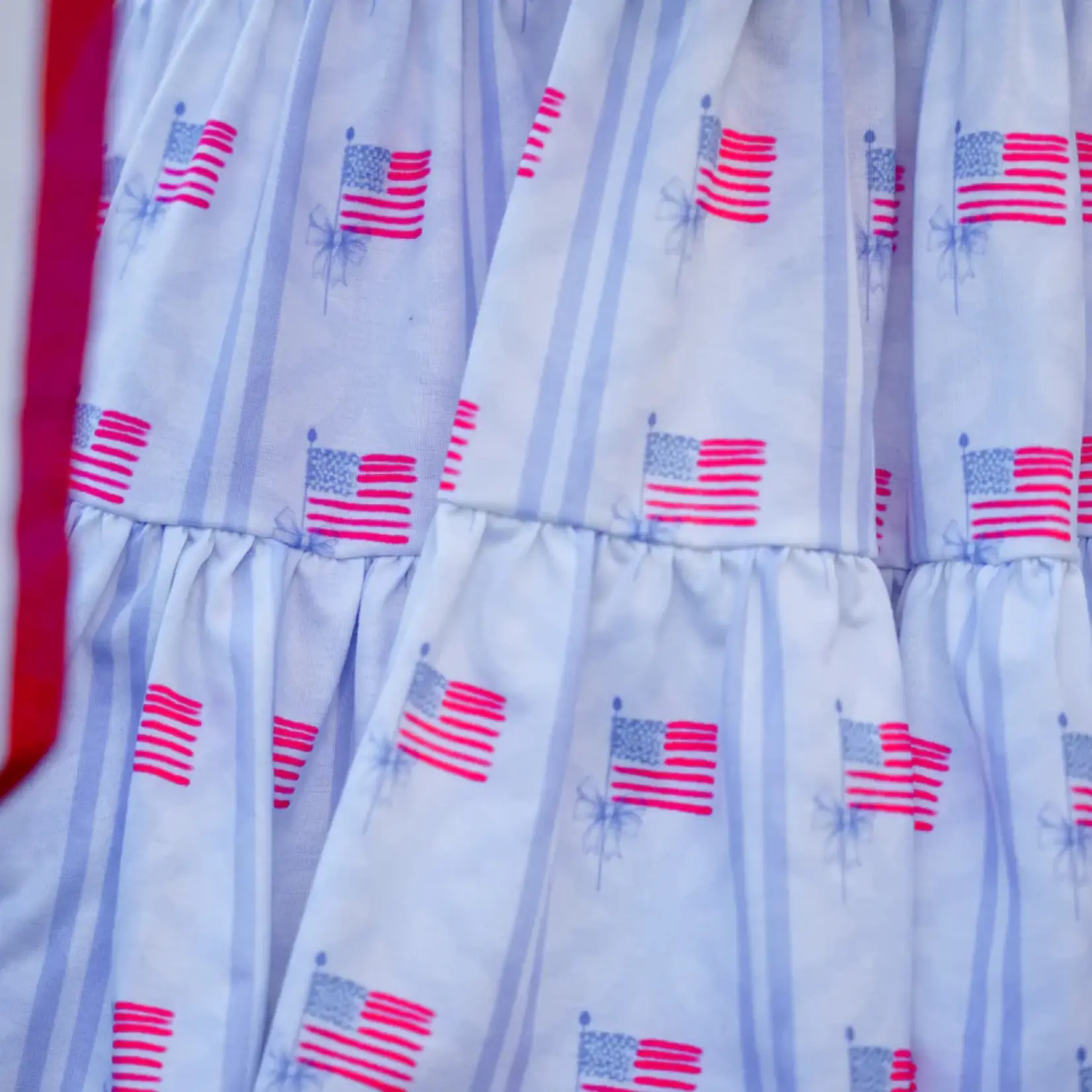 Be Girl Clothing Stars & Stripes Twirler Dress