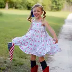 Be Girl Clothing Stars & Stripes Twirler Dress