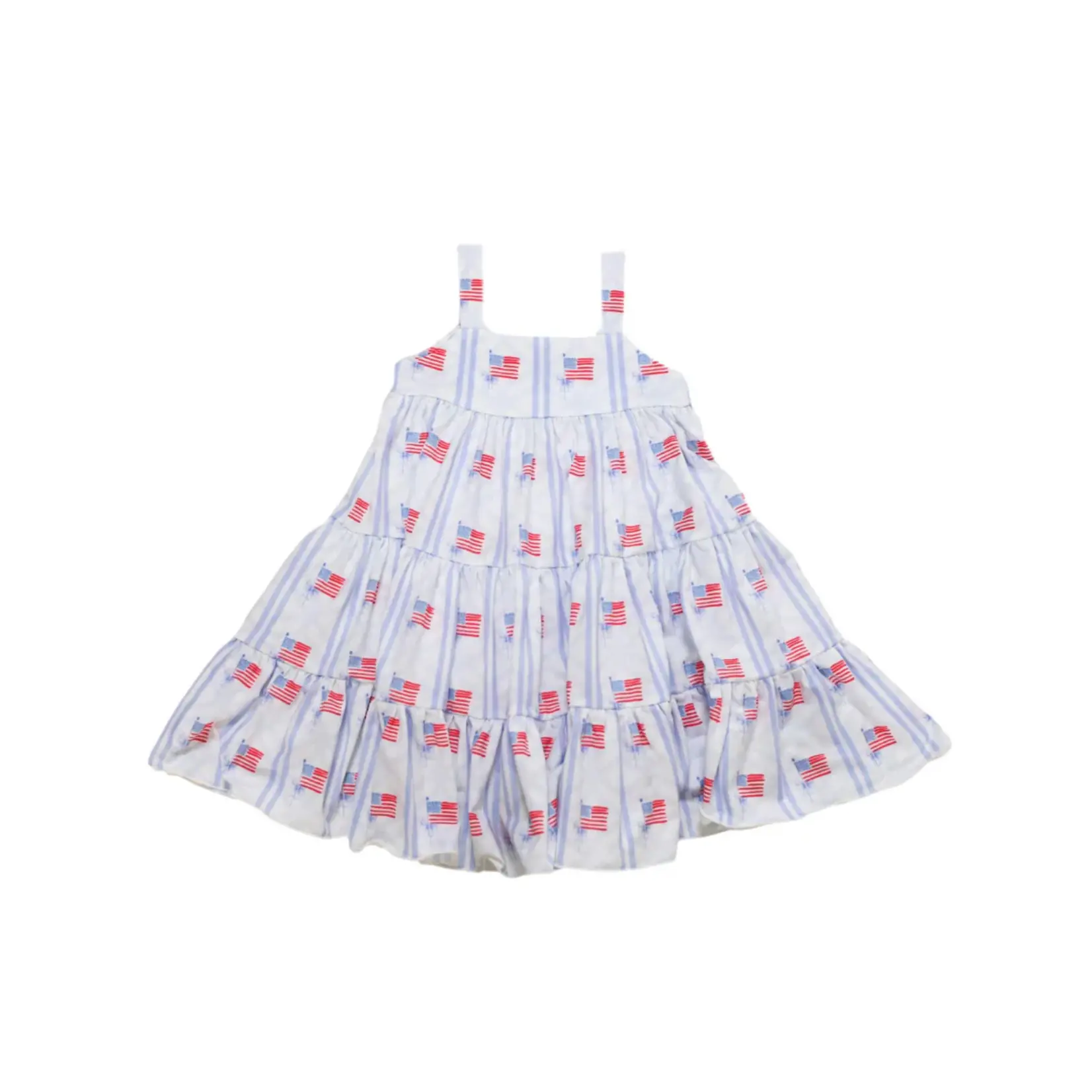 Be Girl Clothing Stars & Stripes Twirler Dress