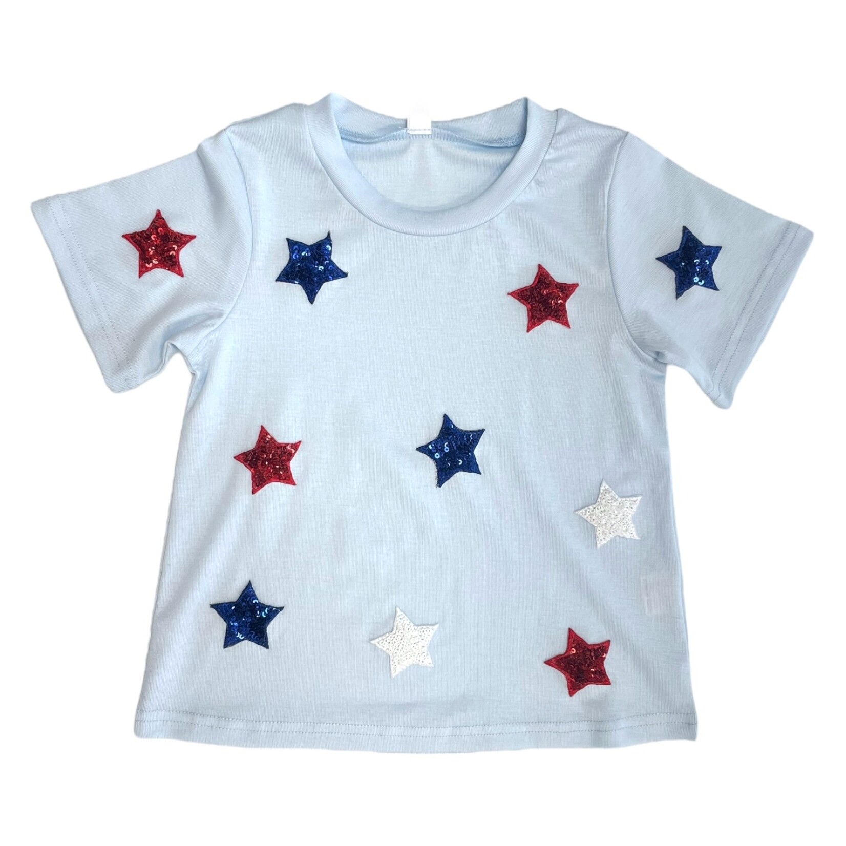 ML Kids Sequin Stars Shirt