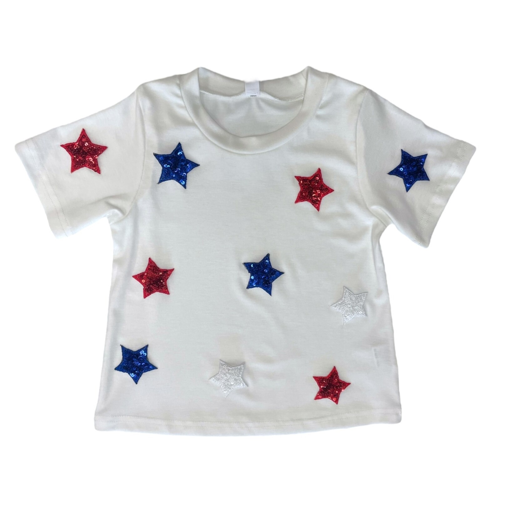 ML Kids Sequin Stars Shirt
