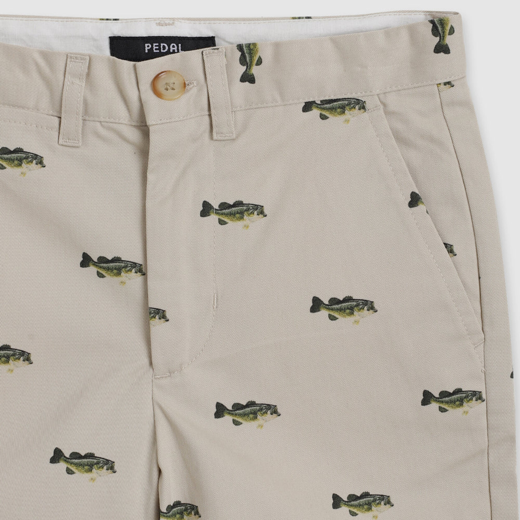 pedal Bass Fishing Shorts -Stone