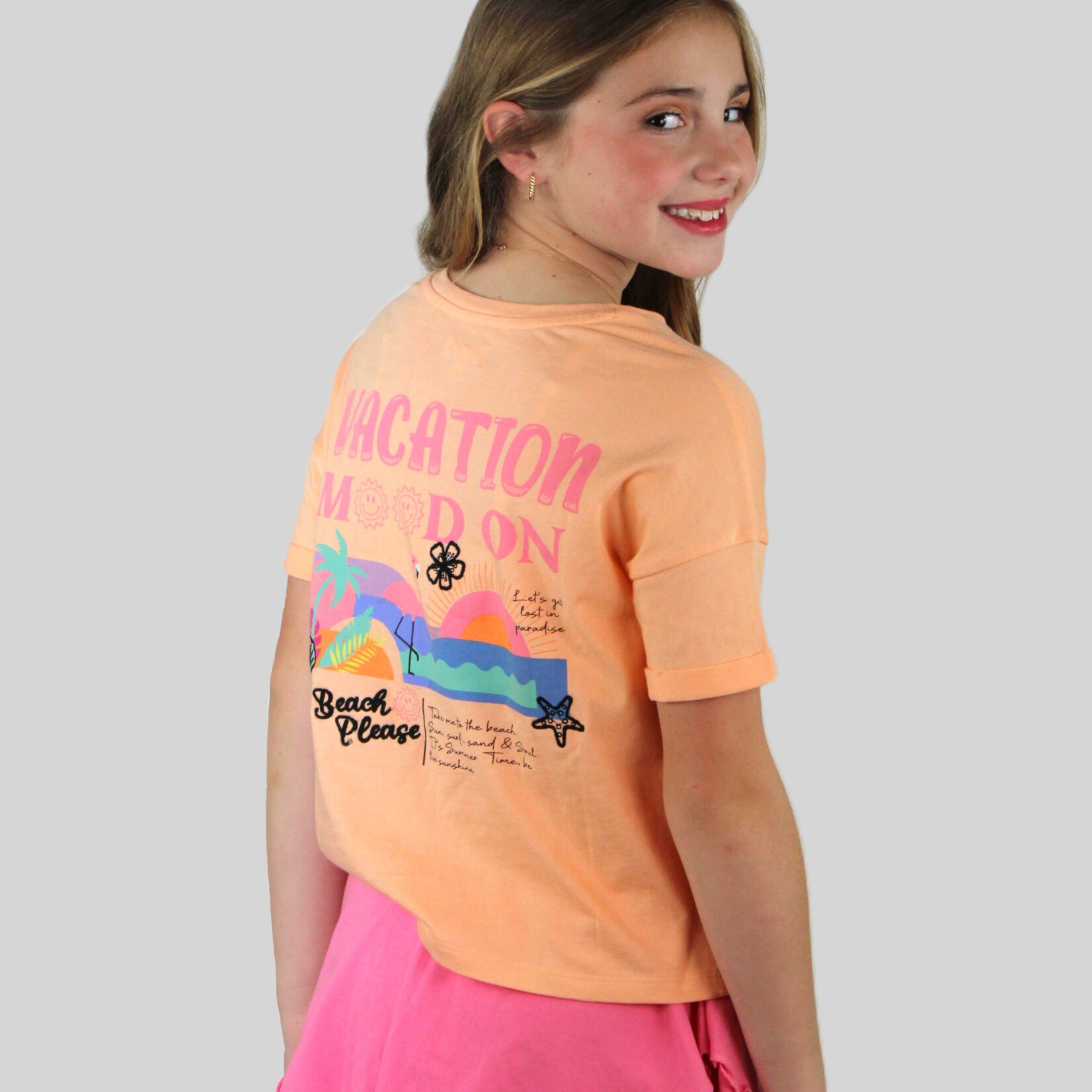 Paper Flower Beach Waves & Sunrays Shirt