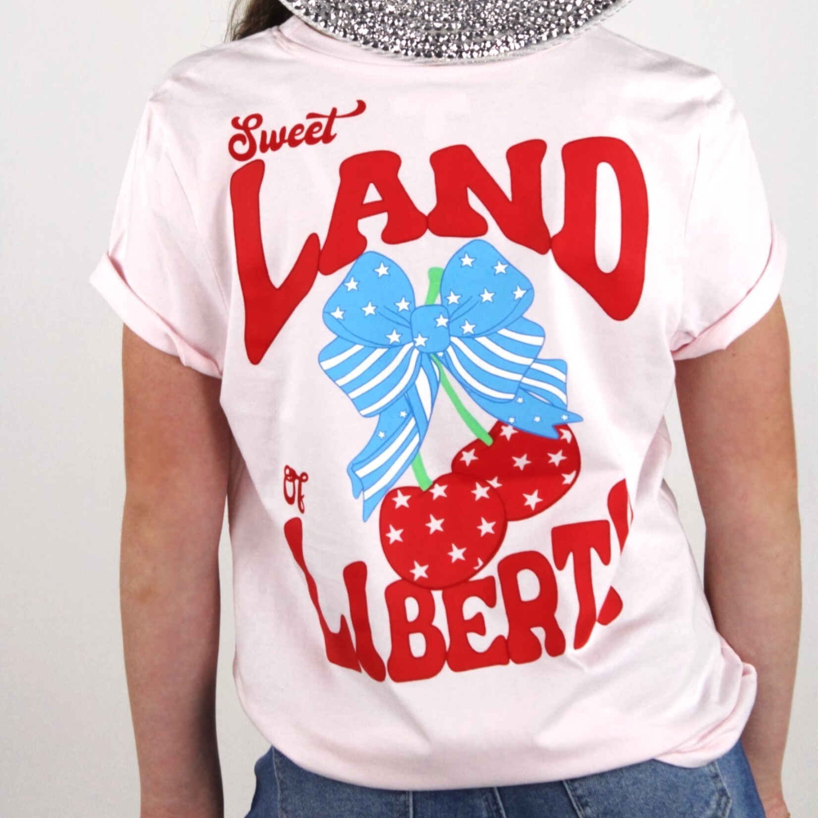 Paper Flower Sweet Land of Liberty Shirt
