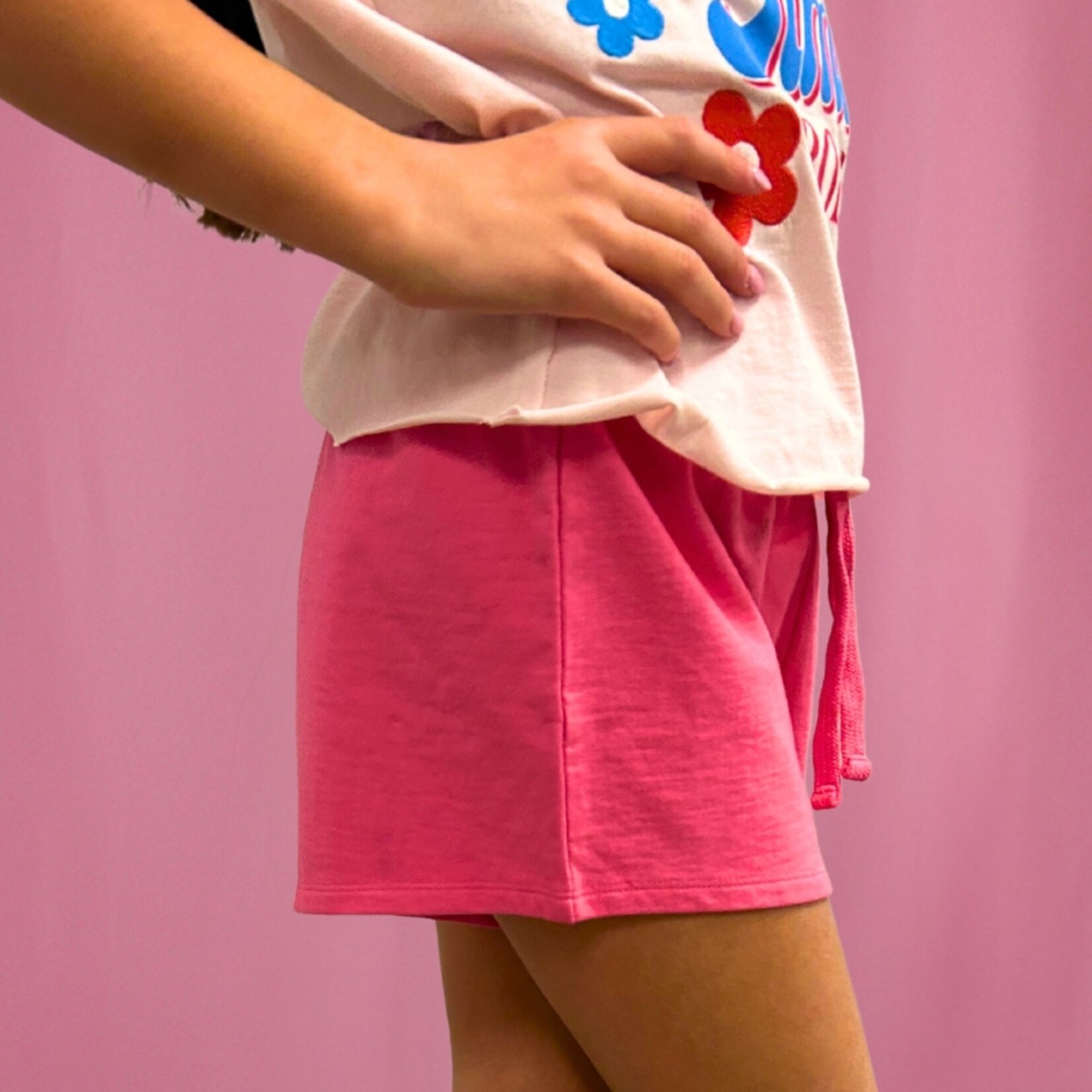 Sweet Soul Hot Pink Basic Shorts