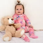Bows Print Footie