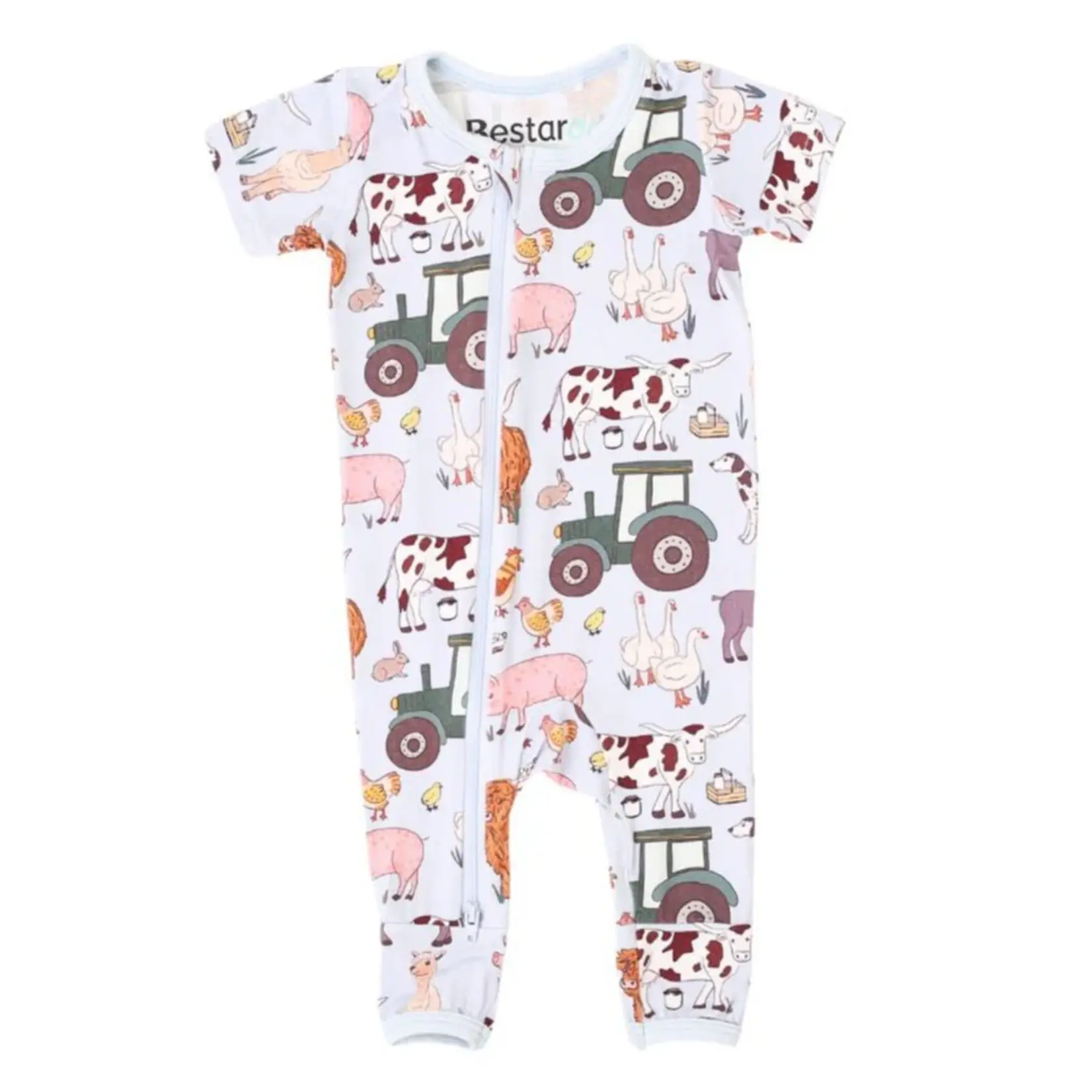 Farm Life Print Coverall