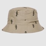pedal Reversible Bass Fishing Hat- Kahki