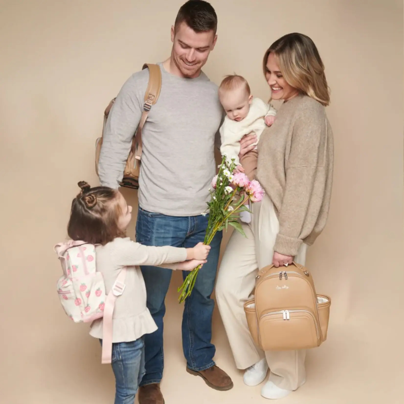 Itzy Ritzy Chai Itzy Mini Plus Diaper Bag Backpack
