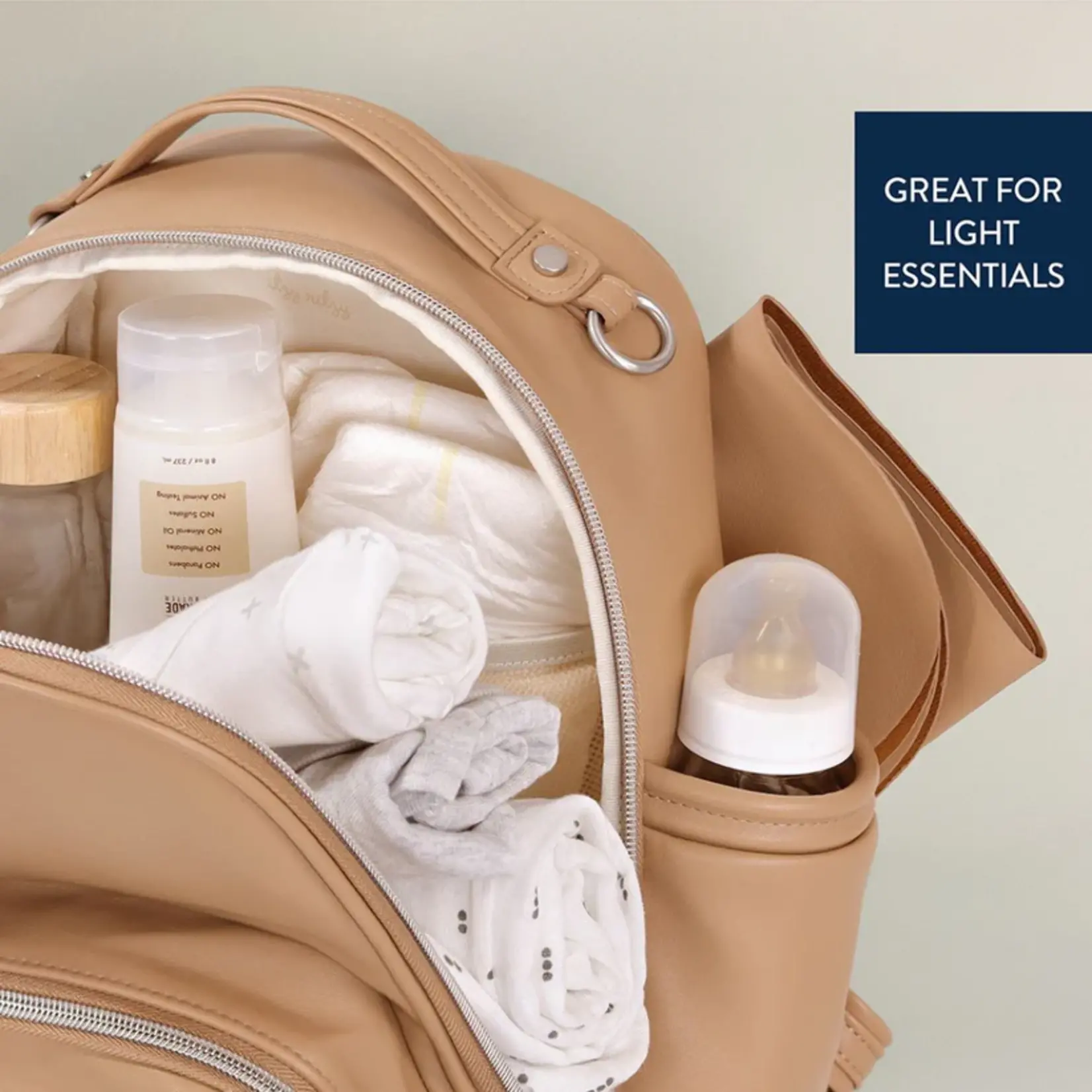 Itzy Ritzy Chai Itzy Mini Plus Diaper Bag Backpack