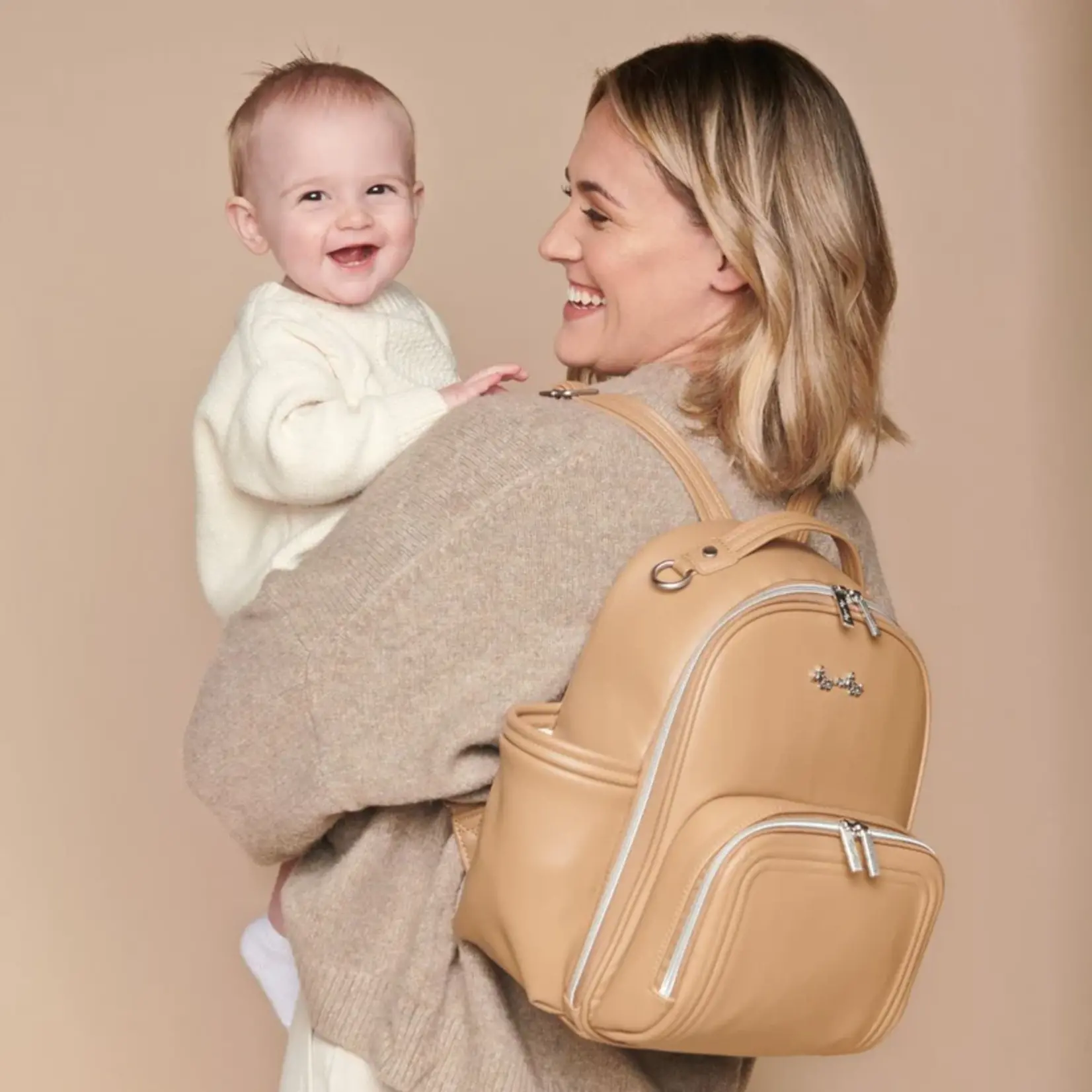 Itzy Ritzy Chai Itzy Mini Plus Diaper Bag Backpack