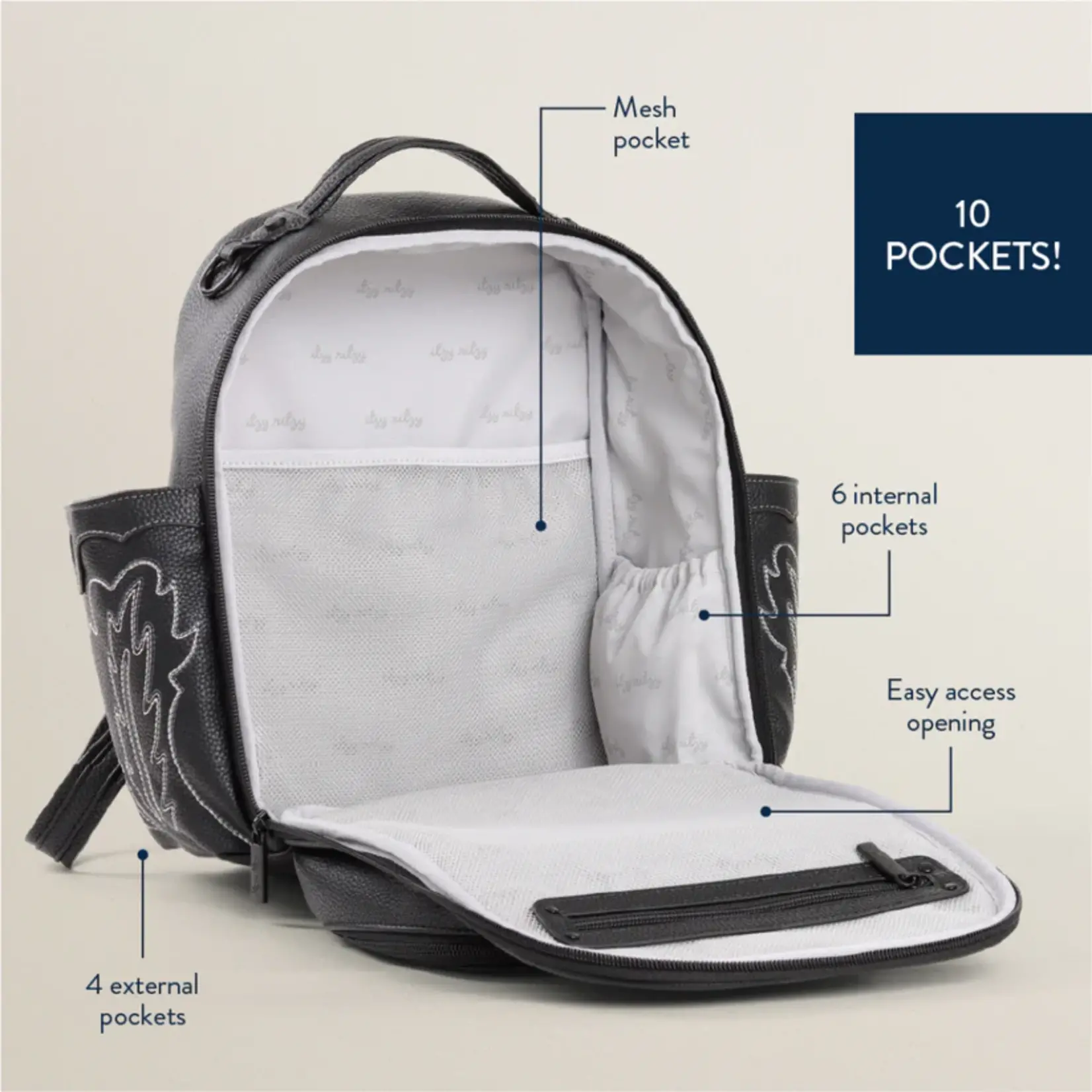 Itzy Ritzy Outlaw Nash Mini Diaper Backpack