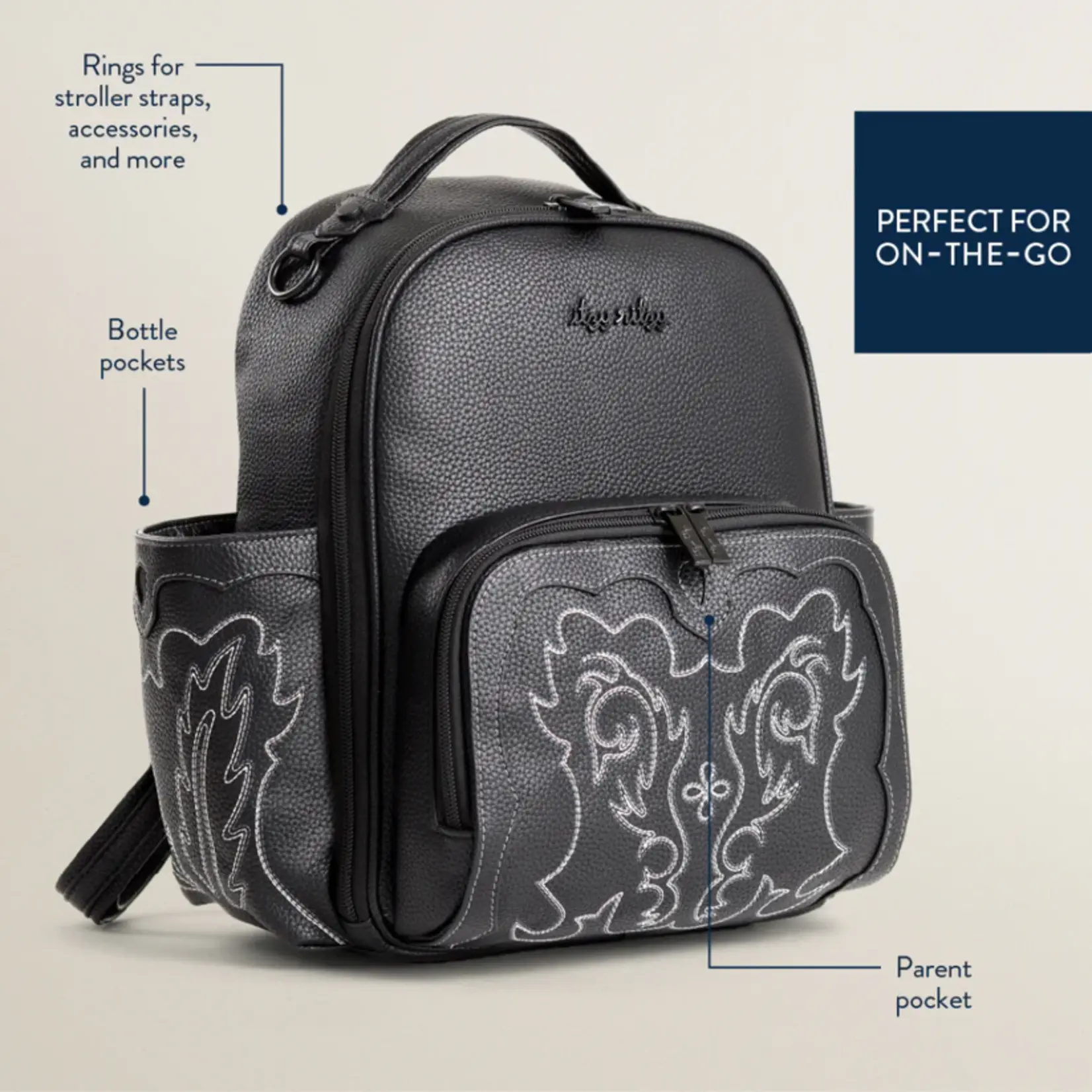 Itzy Ritzy Outlaw Nash Mini Diaper Backpack