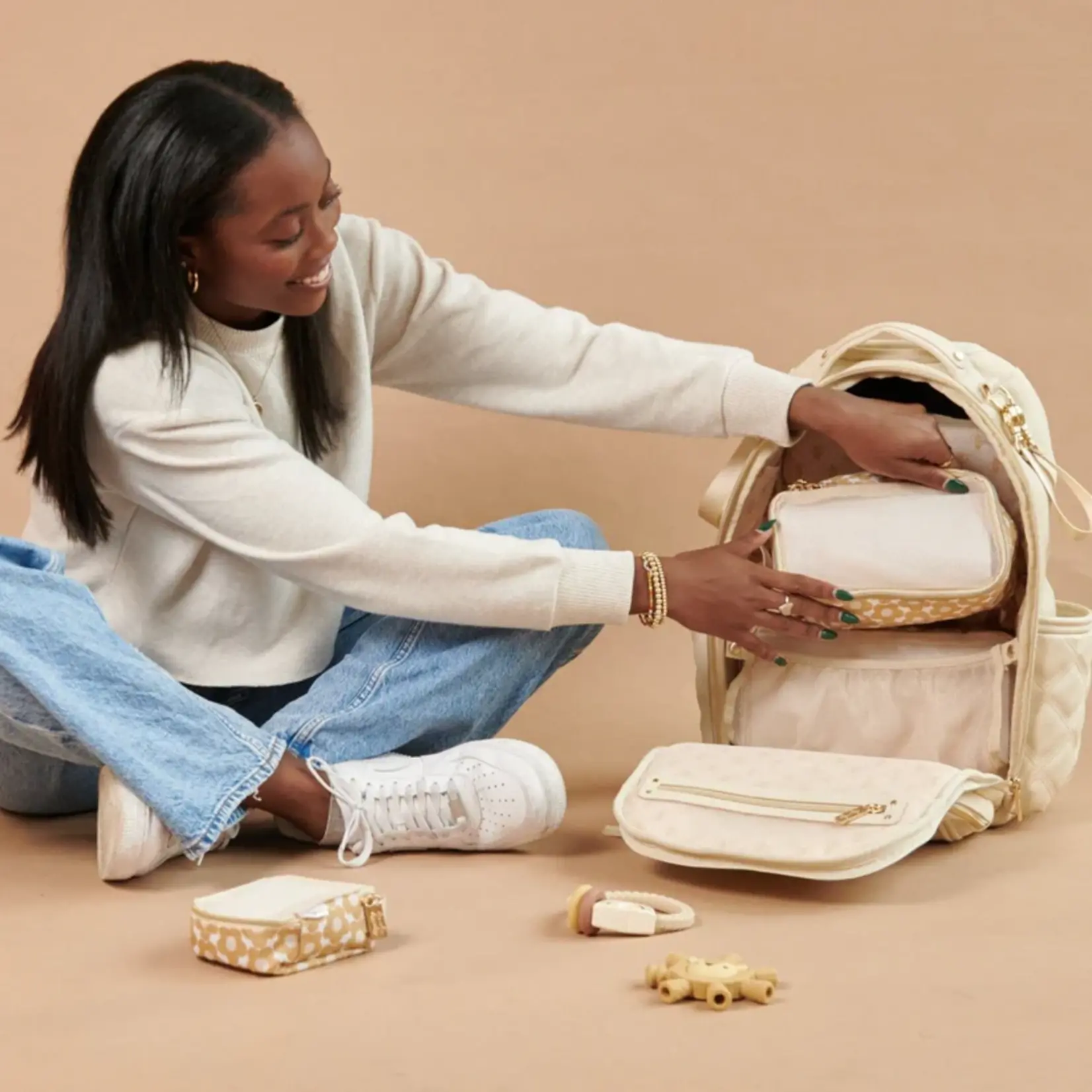 Itzy Ritzy Milk & Honey Packing Cubes