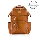 Itzy Ritzy Cognac Boss Plus Backpack Diaper Bag