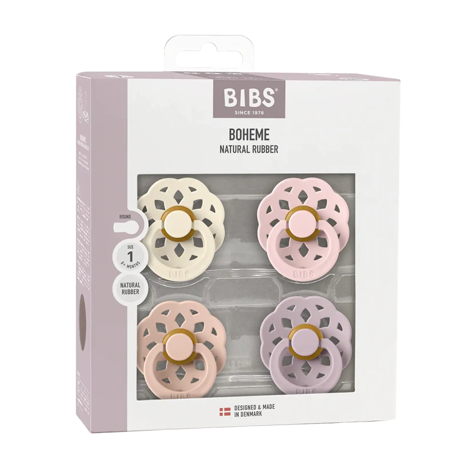 BIBS Boheme 4 PACK Pacis - Girl