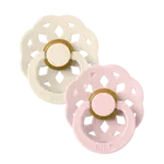 BIBS Boheme 2 PACK Ivory/Blossom