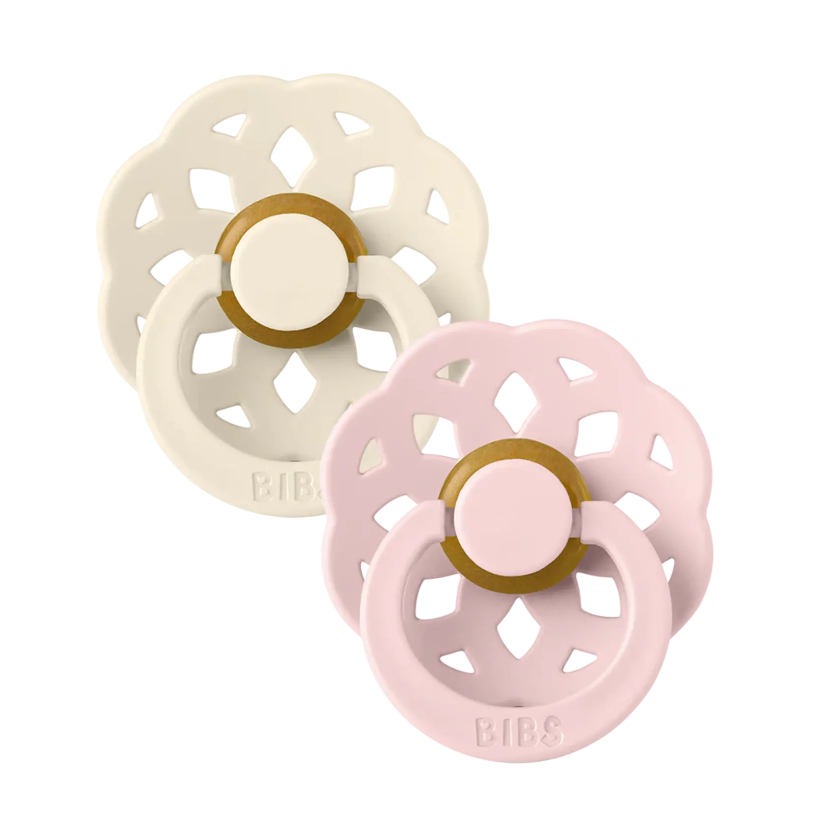 BIBS Boheme 2 PACK Ivory/Blossom