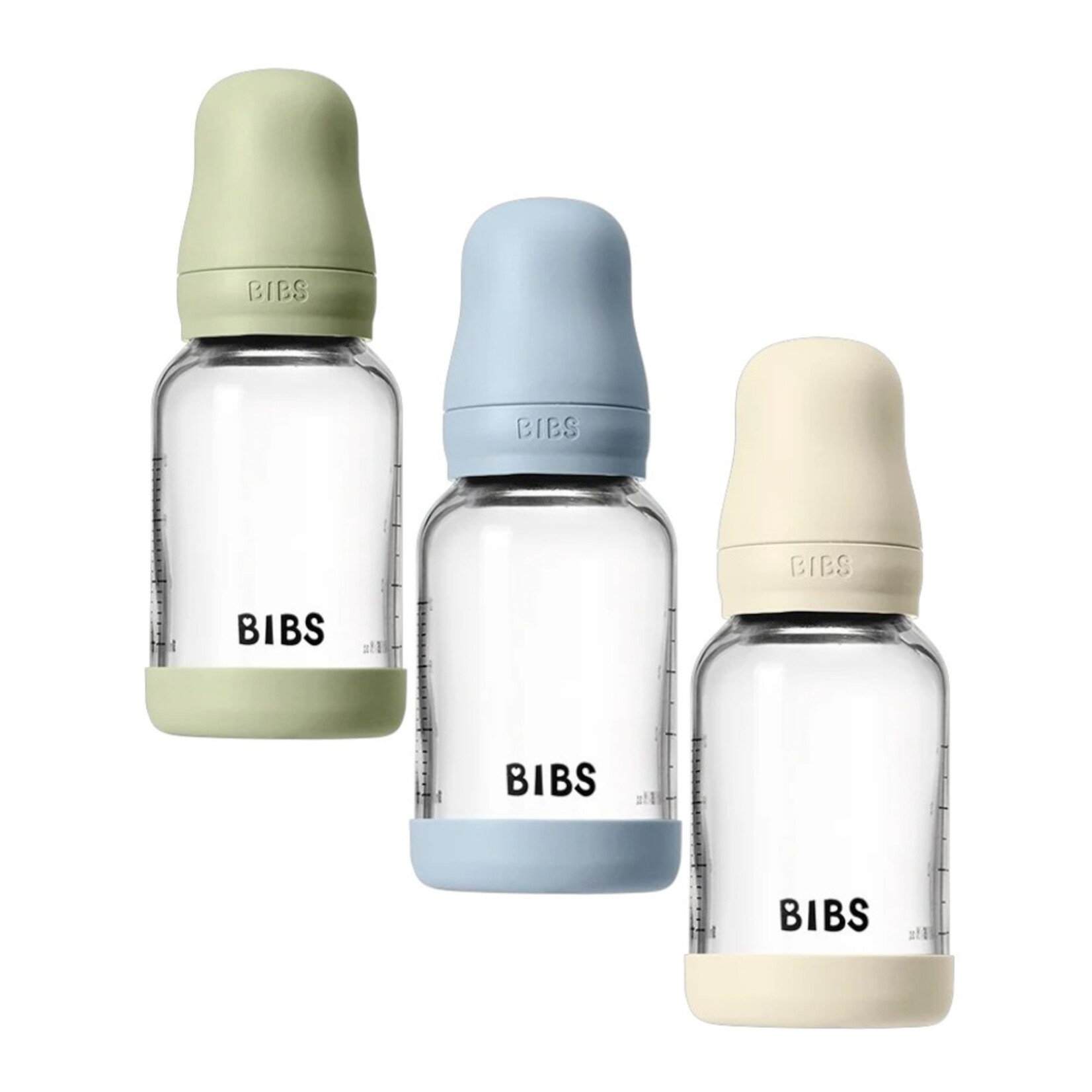 BIBS Glass Baby Bottle 110ml (4oz)