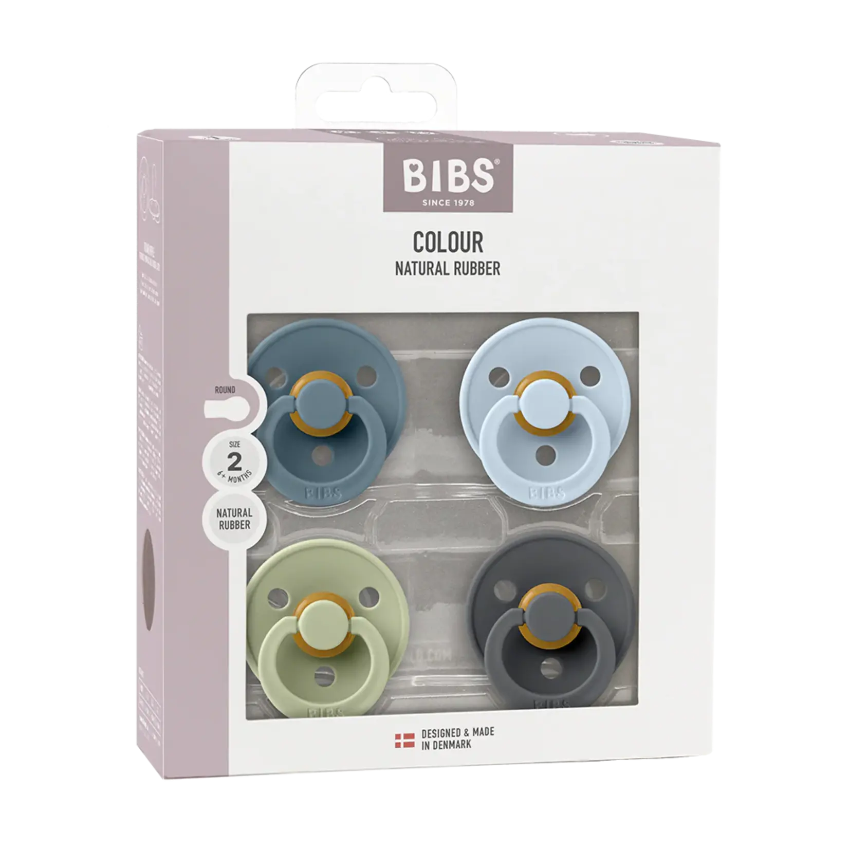 BIBS Colour 4 PACK Pacis - Boy