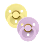 BIBS Colour 2 PACK Sunshine/Violet Sky