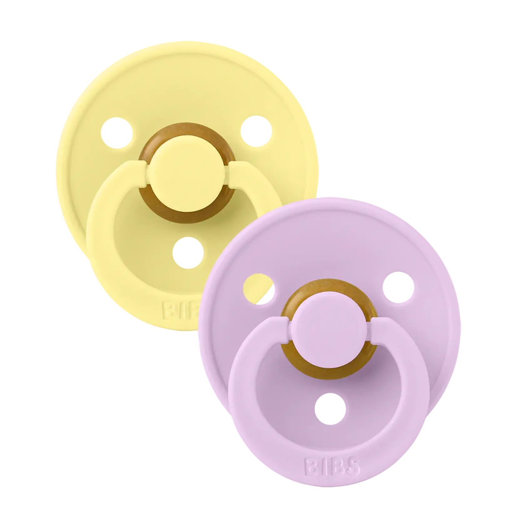 BIBS Colour 2 PACK Sunshine/Violet Sky
