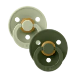 BIBS Colour 2 PACK Sage/Hunter Green