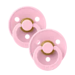 BIBS Colour 2 PACK Baby Pink/Baby Pink
