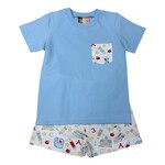 Banana Split Apple A Day Short Set