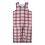 Banana Split Christmas Plaid Boys Longall