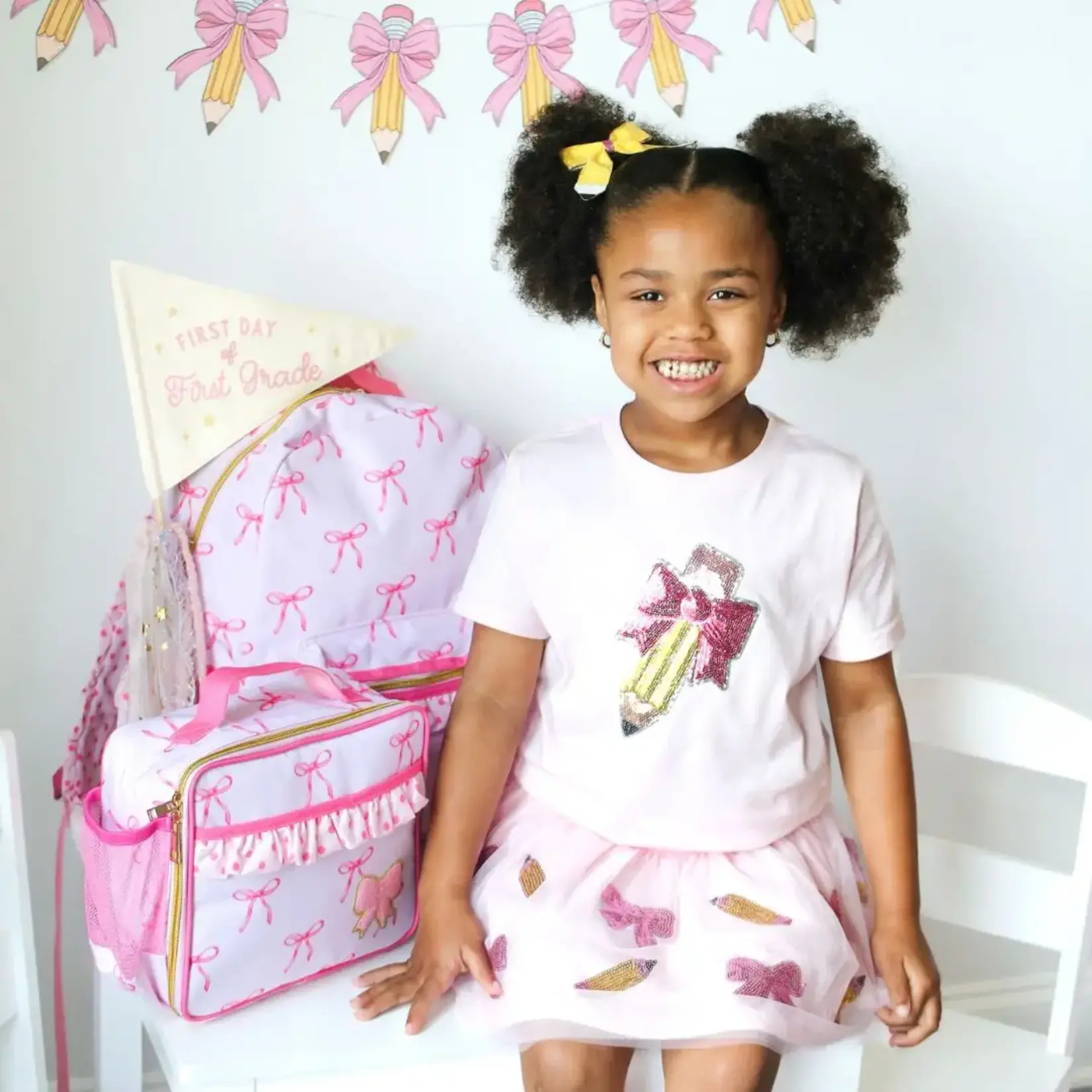 Sweet Wink Cutie Pencil Bow Sequin Tutu