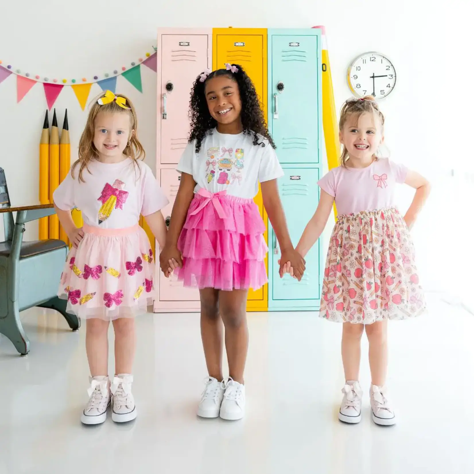 Sweet Wink Cutie Pencil Bow Sequin Tutu