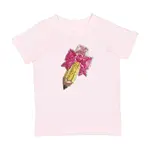 Sweet Wink Pencil Bow Sequin Shirt