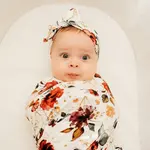 HAHA MAMA Red Rose Swaddle Set