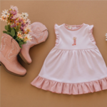 Luna & Arlo Boots & Blooms Flutter Dress