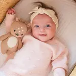 Harp Angel Pink Pom Sweater