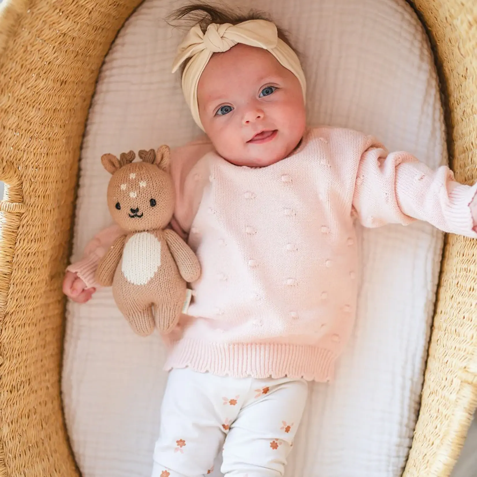 Harp Angel Pink Pom Sweater