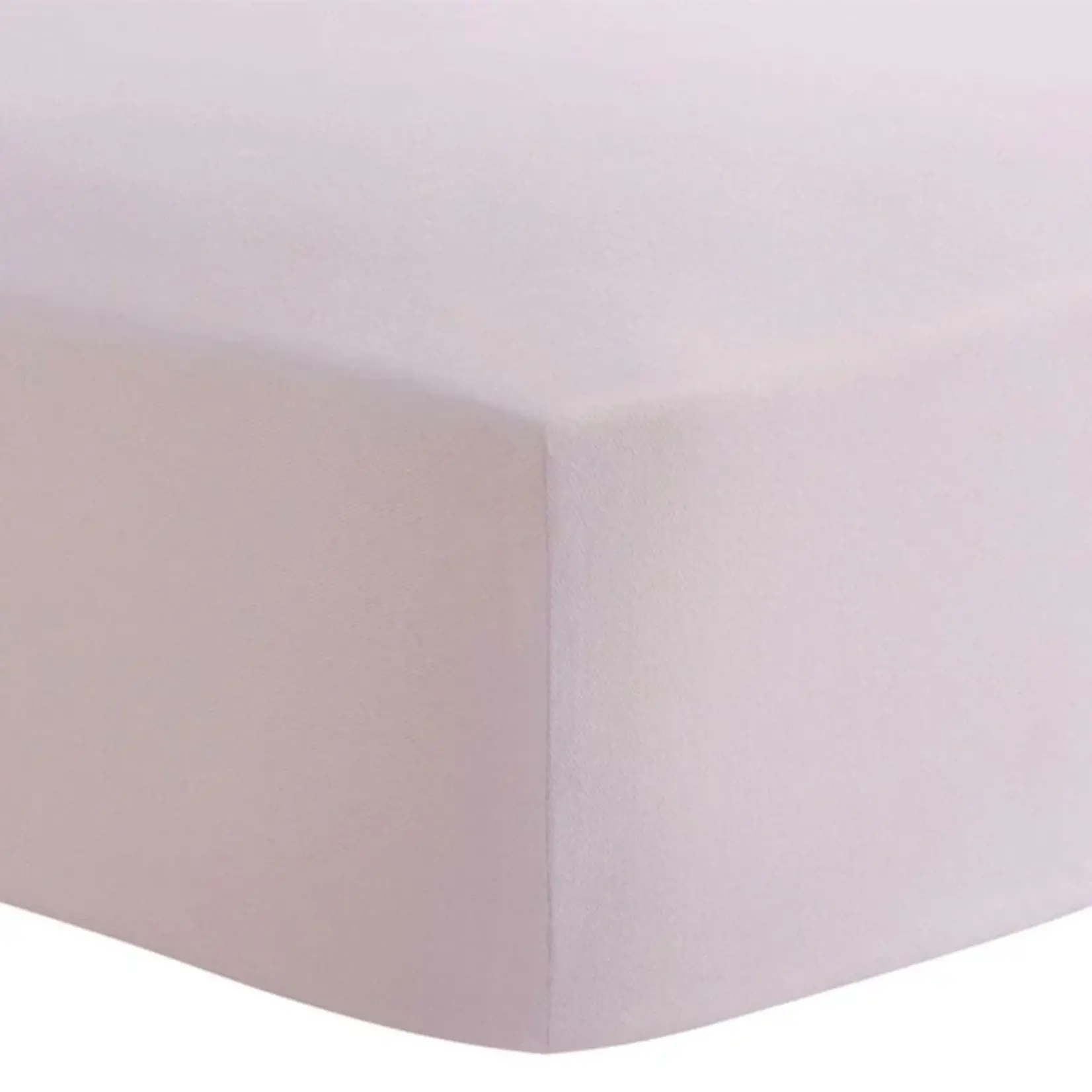 Fitted Percale Crib Sheet (Pink)